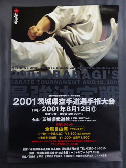 Kyokushin KARATE  Tournament Poster Set (6)