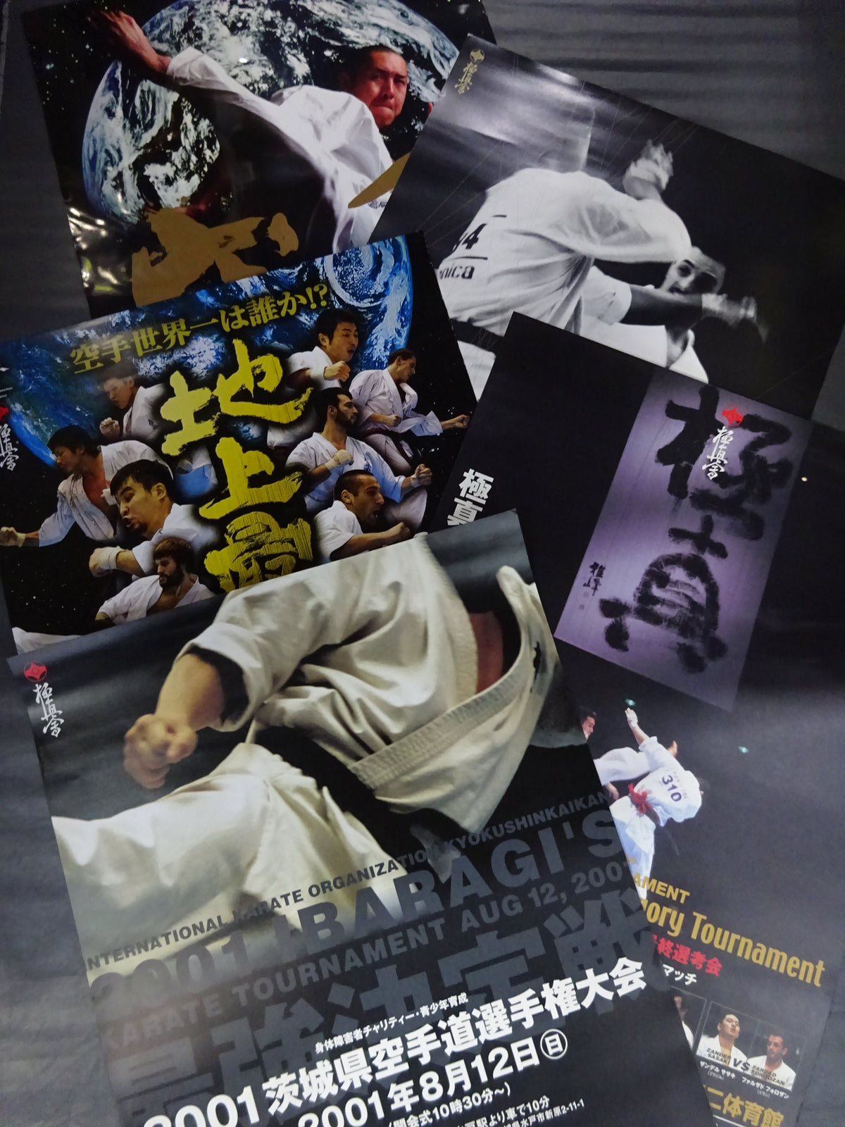 Kyokushin KARATE  Tournament Poster Set (7)