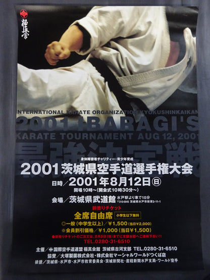 Kyokushin KARATE  Tournament Poster Set (7)