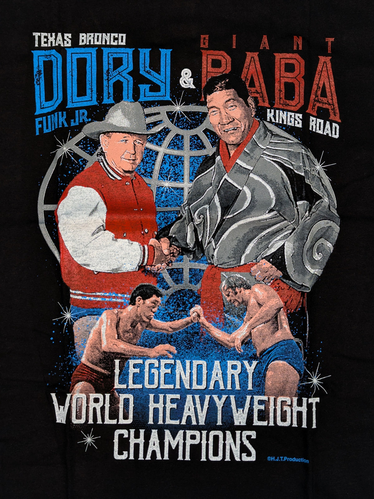 ジャイアント馬場×ドリー・ファンク・ジュニア Tシャツ