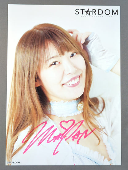 MAI SAKURAI  hand signed autograph  Stardom Pro-Photo  (D-3)