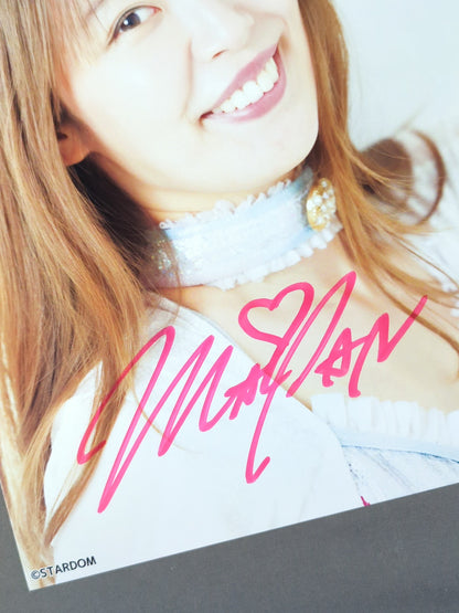MAI SAKURAI  hand signed autograph  Stardom Pro-Photo  (D-3)