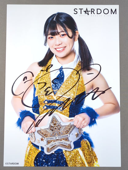HANAN  hand signed autograph  Stardom Pro-Photo  (G-5)