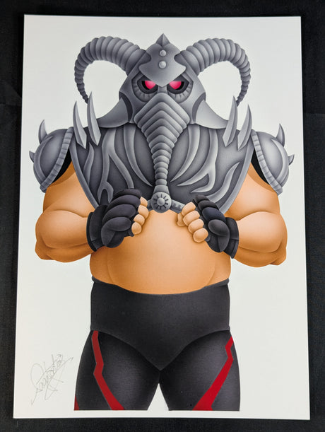★坂井永年氏 原画作品★「皇帝戦士」ビッグバン・ベイダー