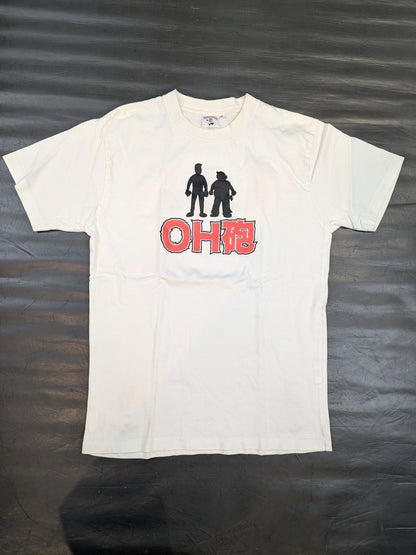 小川直也＆橋本真也「OH砲」シルエットTシャツ②