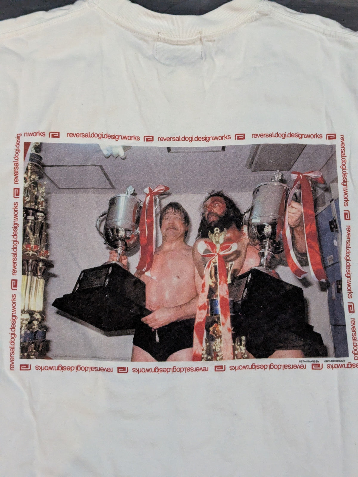 ブルーザー・ブロディ＆スタン・ハンセン「超獣コンビ結成50周年」Tシャツ