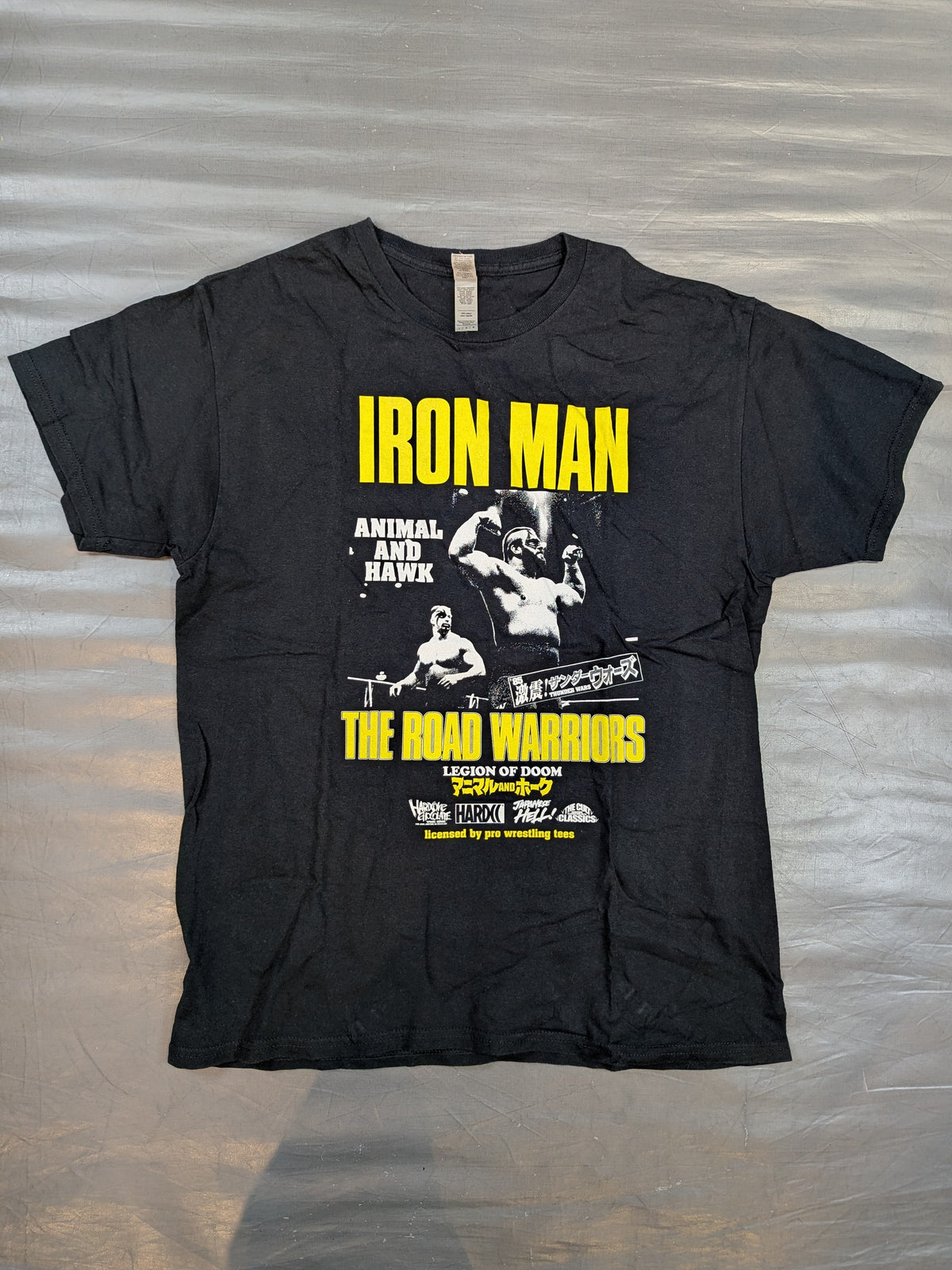 The Road Warriors "Tremor!" Thunder Wars (IRON MAN Black) T-shirt