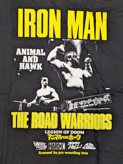 The Road Warriors "Tremor!" Thunder Wars (IRON MAN Black) T-shirt
