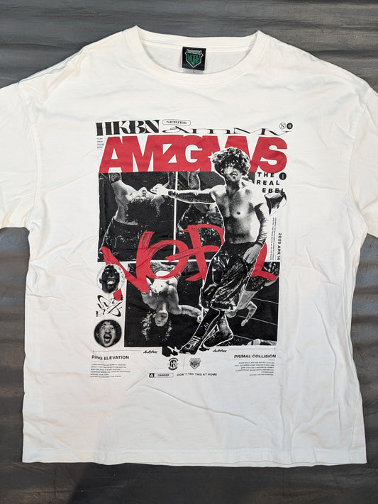 OZAWA「HAKOBUNE SERIES AMAZING MOVES」Tシャツ(ホワイト)