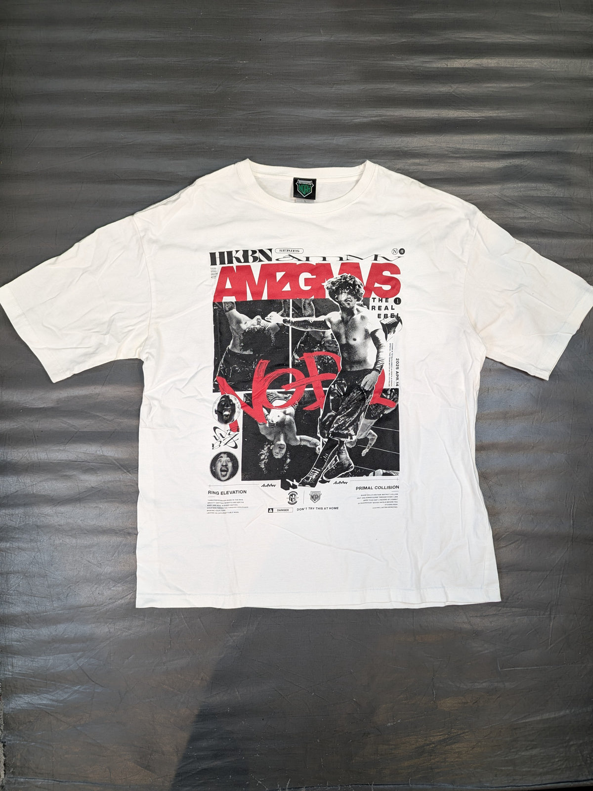 OZAWA 'HAKOBUNE SERIES AMAZING MOVES' T-Shirt (White)