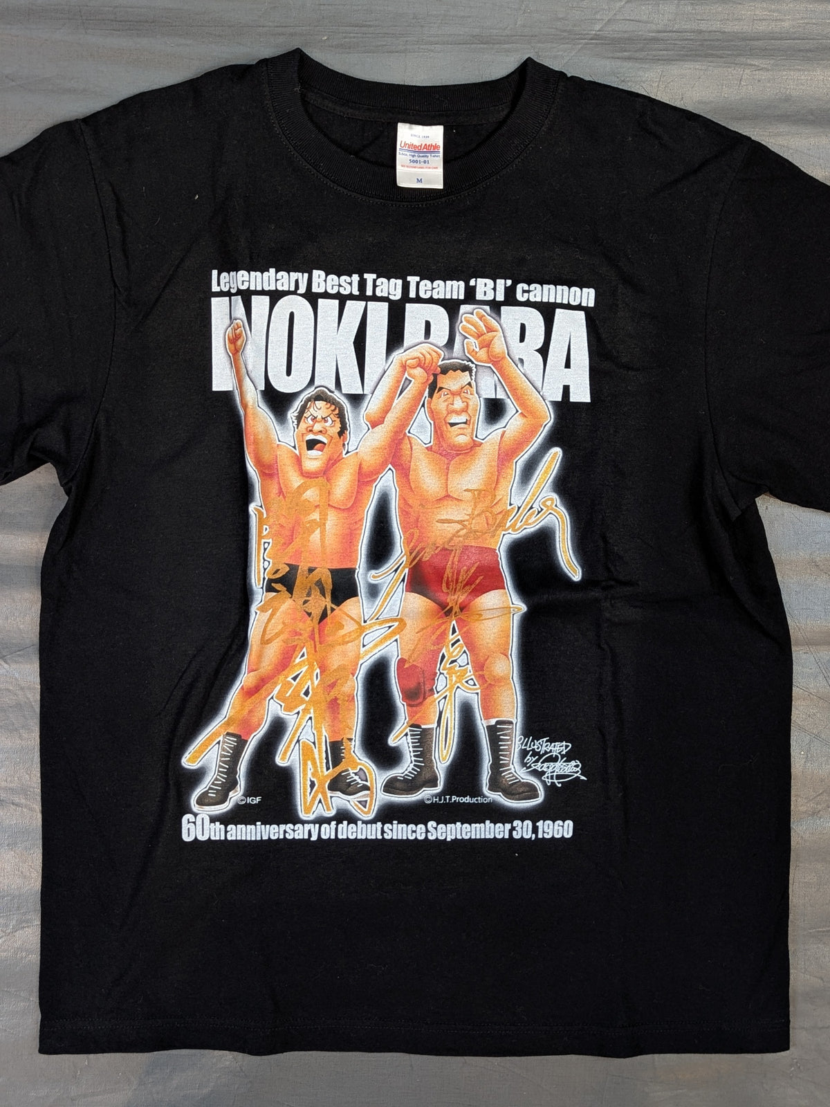 アントニオ猪木×ジャイアント馬場「BI砲復活」Tシャツ