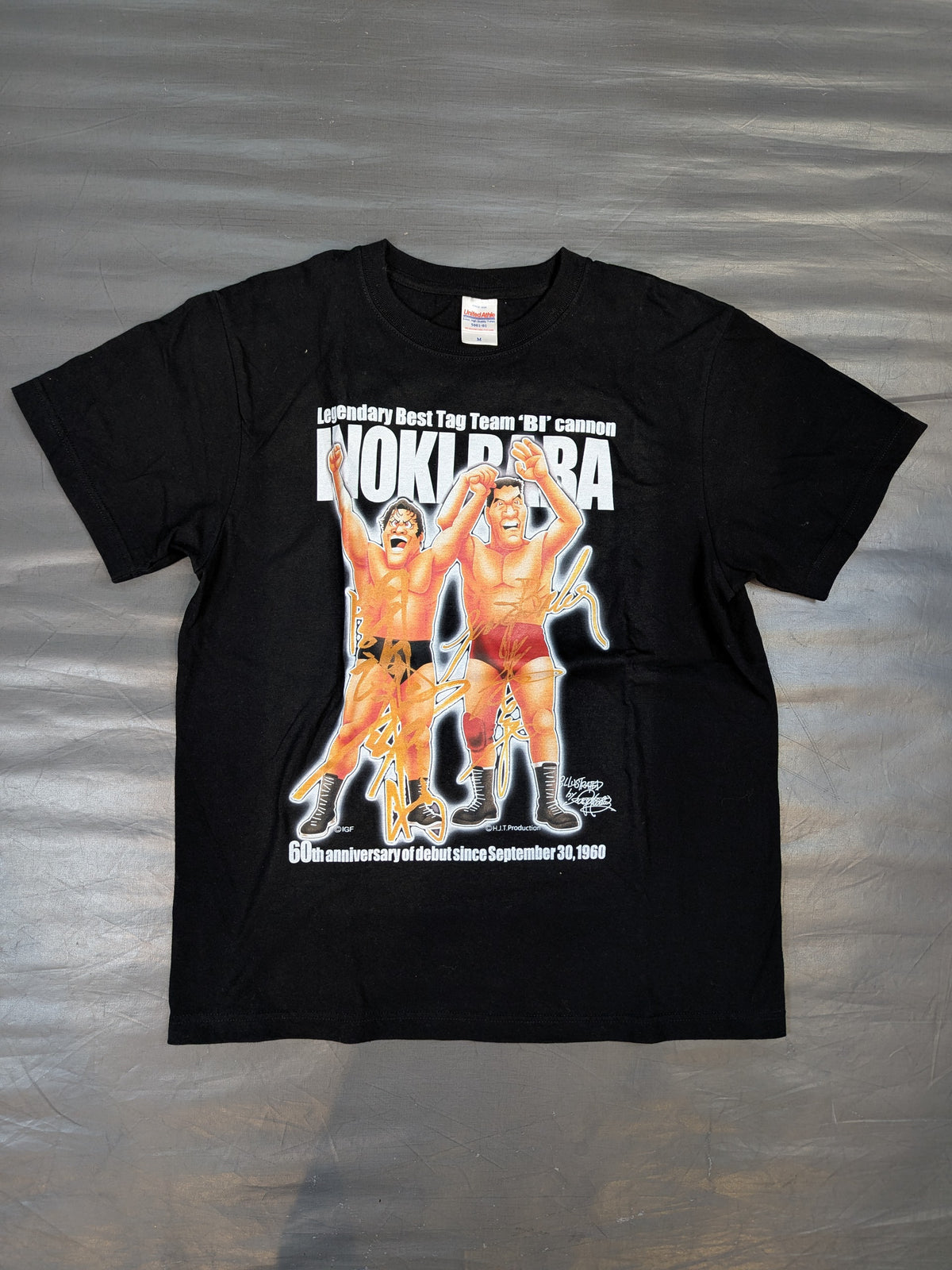 アントニオ猪木×ジャイアント馬場「BI砲復活」Tシャツ