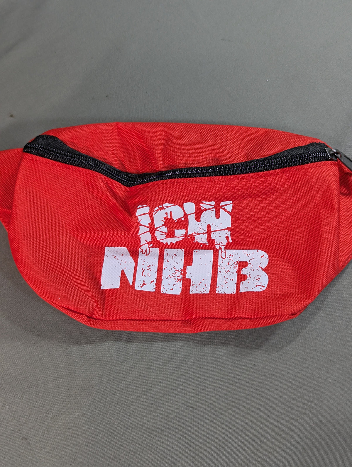 ICW「NHB」ウエストバッグ(レッド)