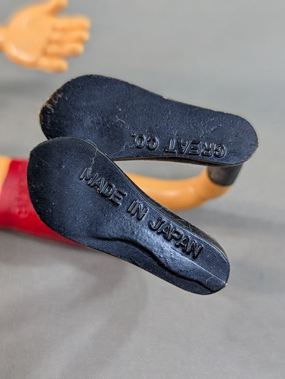 ★1970s ★ Giant Baba & Jumbo Tsuruta Twisting Doll 2-Piece Set