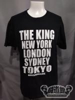 鈴木みのる「THE KING OF NEW YORK LONDON SYDNEY TOKYO」Tシャツ